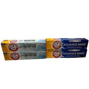 Arm & Hammer Toothpaste Lot Bundle of 4